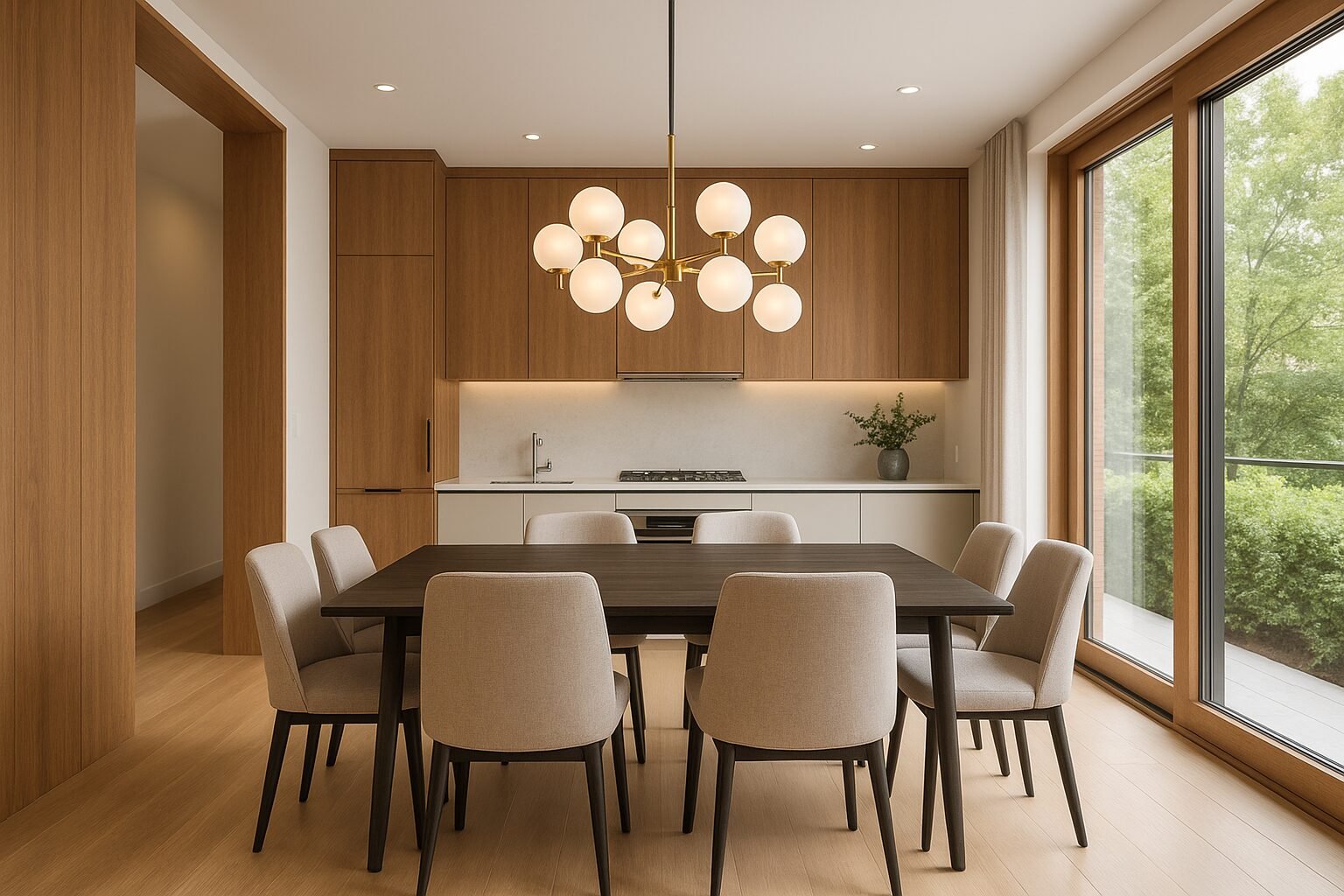 Castlemore Art Collection dining area design